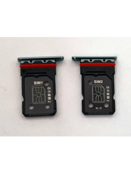 Soporte o bandeja dual sim azul para Oneplus 10 Pro calidad premium