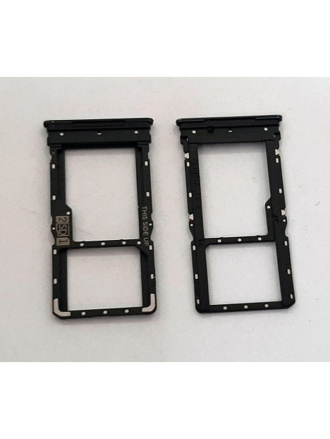 Soporte o bandeja sim negra para Motorola Moto G82 XT2225 calidad premium