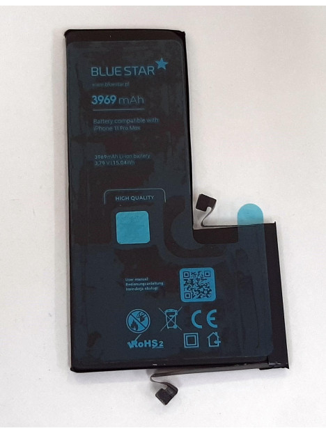 Bateria para IPhone 11 Pro Max A2161 A2218 A2220 3969mAh Blue Star