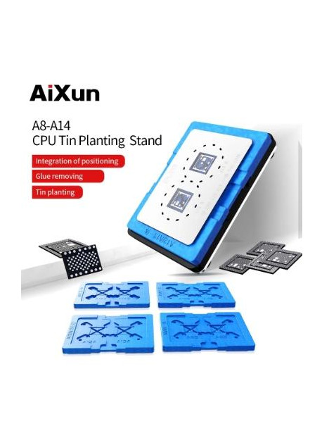 Aixun AX A8-A14CPU base mágnetica de soldadura de estaño reballing