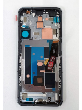 Pantalla lcd para ZTE Nubia Red Magic 6S Pro mas tactil negro mas marco plata calidad premium