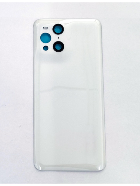 Tapa trasera o tapa bateria blanca para Oppo Find X3 X3 Pro 5G mas cubierta camara