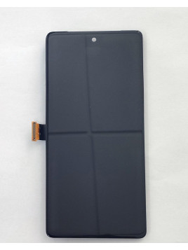 Pantalla lcd para Google Pixel 7 mas tactil negro mas marco negro calidad premium