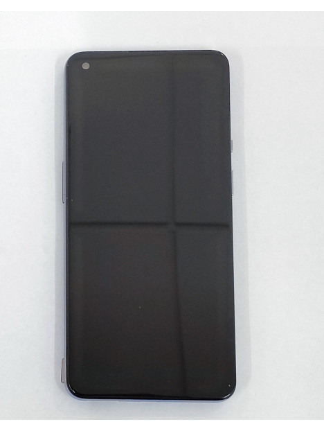 Pantalla lcd para Oneplus 9 mas tactil negro mas marco gris compatible version internacional