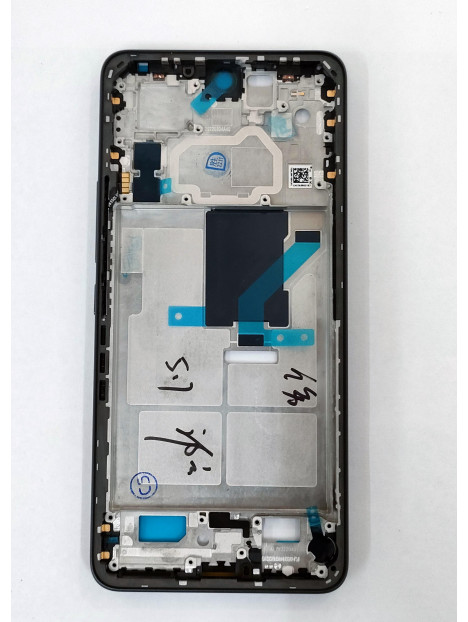 Carcasa central o marco negro para Xiaomi Mi 12 Lite calidad premium