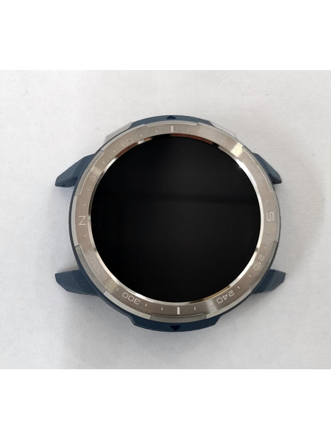 Pantalla lcd para Huawei Honor Watch GS Pro 48mm KAN-B19 mas tactil negro mas marco azul calidad premium