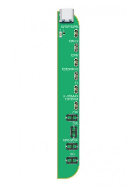 JC V1S Módulo de trabajo adaptador para baterias iPhone 6 al iPhone 13 Pro Max