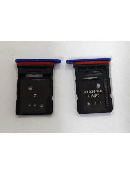 Soporte o bandeja sim azul para TCL 10 Plus T782H calidad premium