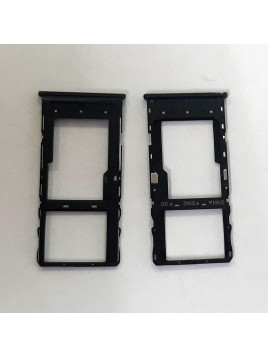 Soporte o bandeja dual sim negra para TCL 20Y calidad premium