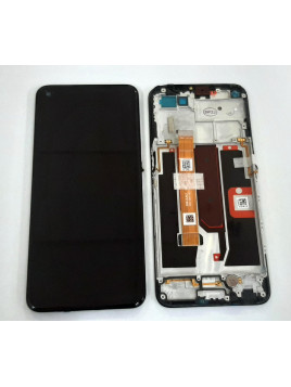 Pantalla lcd para Oppo A74 5G A54 5G 4906219 mas tactil negro mas marco negro Service Pack