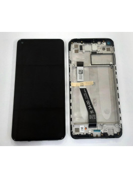 Pantalla lcd para Xiaomi Redmi Note 9 Redmi 10X 560003J15S00 mas tactil negro mas gris Service Pack