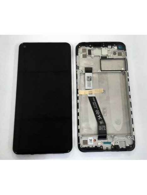 Pantalla lcd para Xiaomi Redmi Note 9 Redmi 10X 560003J15S00 mas tactil negro mas gris Service Pack