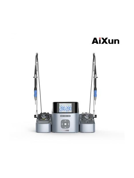 Aixun T420D Estación de soldarua de 2 puestos con mango T245 T210 T115 200W