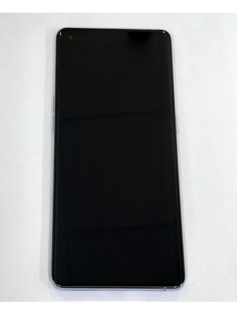 Pantalla lcd para Oppo Find X5 CPH2307 mas tactil negro mas marco purpura calidad premium