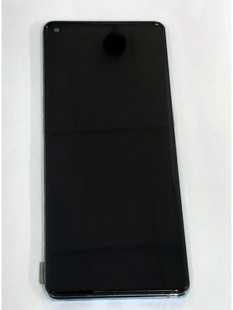 Pantalla lcd para Oppo Reno 6 Pro 5G CPH2247 mas tactil negro mas marco azul compatible