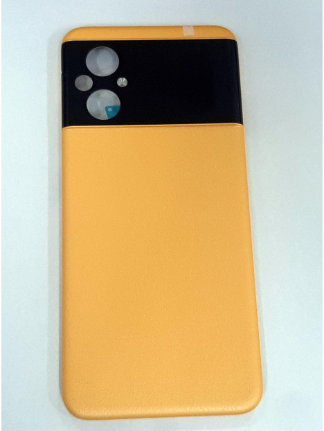 Tapa trasera o tapa bateria amarilla para Xiaomi Poco M5