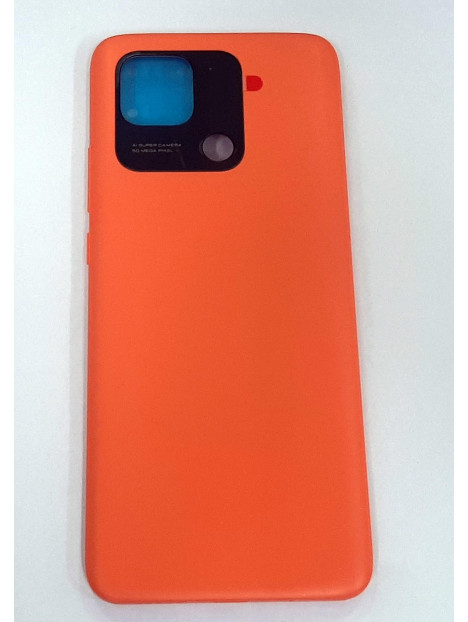 Tapa trasera o tapa bateria naranja para Xiaomi Redmi 10C