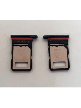 Soporte o bandeja dual sim purpura para Motorola Moto Edge 30 Neo calidad premium