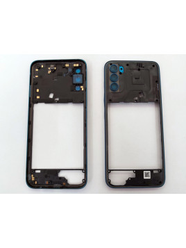 Carcasa central o marco azul para Motorola Moto G71 5G calidad premium