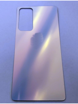 Tapa trasera o tapa bateria plata para Motorola Moto Edge 30 XT2203