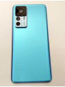 Tapa trasera o tapa bateria azul para Xiaomi MI 12T MI 12T Pro mas cubierta camara