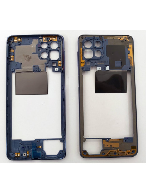 Carcasa trasera o marco azul para Samsung Galaxy M53 5G SM-M536 calidad premium