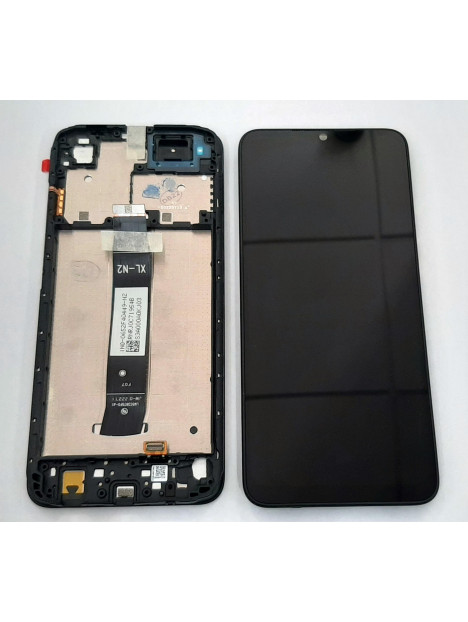 Pantalla lcd para Xiaomi Redmi A1 A1 Plus 5600010C3S00 mas tactil negro mas marco negro Service Pack