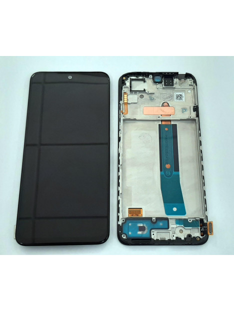 Pantalla lcd para Xiaomi Poco M4 Pro 5600010K7P00 mas tactil negro mas marco negro Service Pack