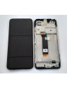 Pantalla lcd para Xiaomi Poco M4 5G 560005L19P00 mas tactil negro mas marco negro Service Pack