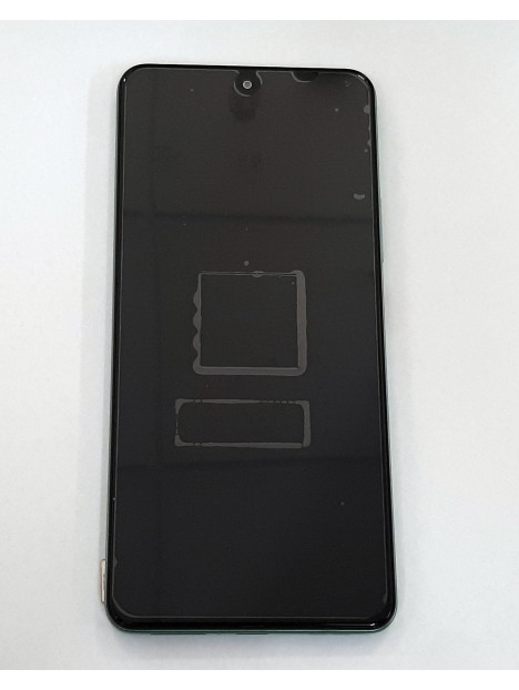 Pantalla lcd para Xiaomi Poco F4 5G 56000JL11R00 mas tactil negro mas marco verde Service Pack