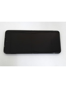 Pantalla lcd para Samsung Galaxy Z Flip 4 SM-F721 GH82-29440A mas tactil negro mas marco grafito Service Pack