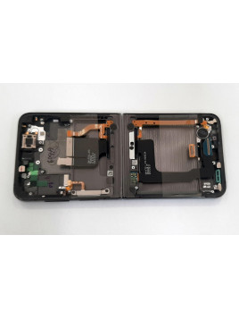 Pantalla lcd para Samsung Galaxy Z Flip 4 SM-F721 GH82-29440A mas tactil negro mas marco grafito Service Pack