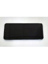 Pantalla lcd para Samsung Galaxy Z Flip 4 SM-F721 GH82-29440D mas tactil negro mas marco azul Service Pack