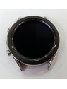 Pantalla lcd para Samsung Galaxy Watch 3 45mm R840 R845 mas tactil negro mas marco plata calidad premium