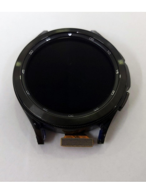 Pantalla lcd para Samsung Watch 4 Classic 46mm R890 R895 mas tactil negro mas marco negro calidad premium