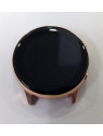 Pantalla lcd para Samsung Galaxy Watch Active R500 mas tactil negro mas marco rosa calidad premium