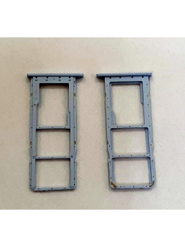 Soporte o bandeja dual sim azul calro para Samsung Galaxy A04E SM-A042 calidad premium