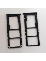 Soporte o bandeja dual sim negra para Realme 7 RMX2155 calidad premium