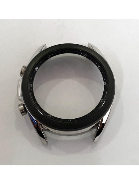 Carcasa central o marco plata para Samsung Galaxy Watch 3 41mm R850 R855 calidad premium