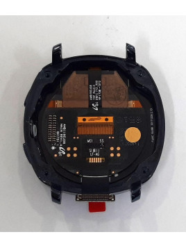 Pantalla lcd para Samsung Gear SM-R600 mas tactil negro mas marco azul calidad premium