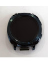 Pantalla lcd para Samsung Gear SM-R600 mas tactil negro mas marco azul calidad premium