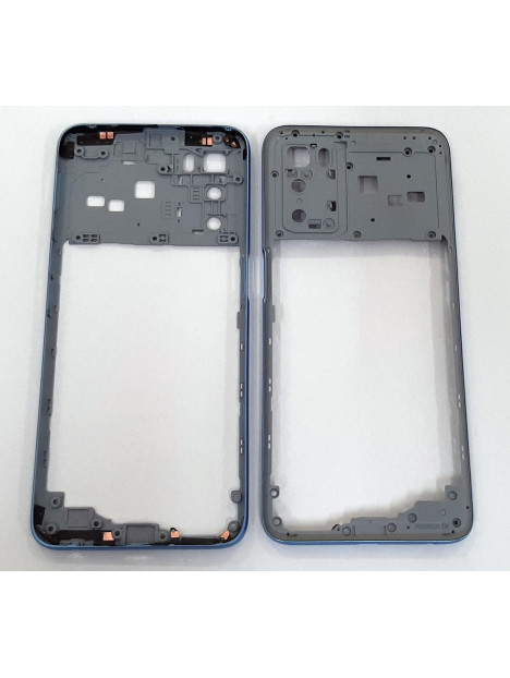 Carcasa trasera o marco azul para Oppo A16 CPH2269 A16S CPH2271 calidad premium