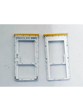 Soporte o bandeja single sim amarilla para Xiaomi Redmi Note 10 5G Poco M3 Pro 5G calidad premium