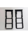 Soporte o bandeja dual sim negra para Oppo A54S CPH2273 calidad premium