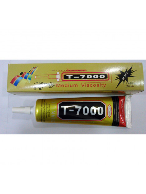 Adhesivo profesional T-7000 T7000 negro para táctiles y cristales 50ml