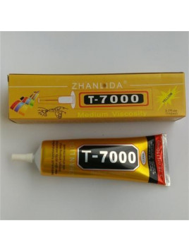 Adhesivo profesional T-7000 negro para táctiles y cristales 110ml