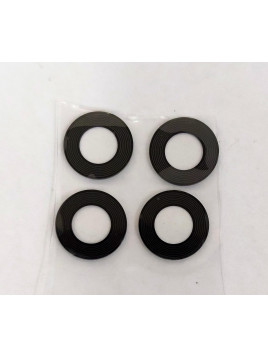 Set 4 cristal camara para Motorola Moto G100 calidad premium