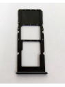 Soporte o bandeja single sim negro para Samsung Galaxy M23 5G SM-M236 calidad premium