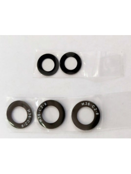 Set 5 cristal camara para Samsung Galaxy A23 5G SM-A236 calidad premium