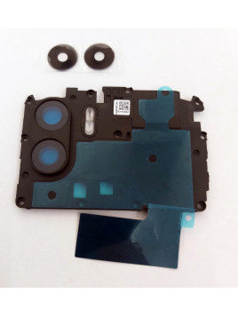 Carcasa sujecion para Xiaomi Redmi A1 mas set 2 cristal camara calidad premium